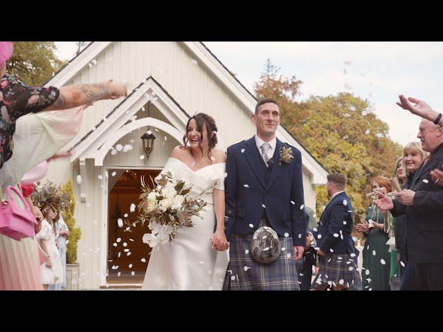 Lois & Ruaridh Wedding Highlights | Glentrium Castle | Highlands