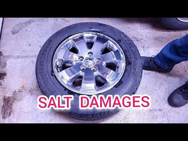 WHAT SALT DOES TO ALUMINUM RIMS #Frugal With John