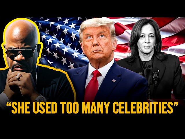 Dame Dash Reacts to President Donald Trump Re-Elected, Kamala Harris Loss, Elon Endorsement & More