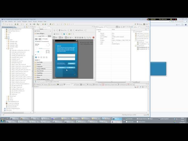 Tutorial: How to design Android UI/GUIs in Eclipse #1