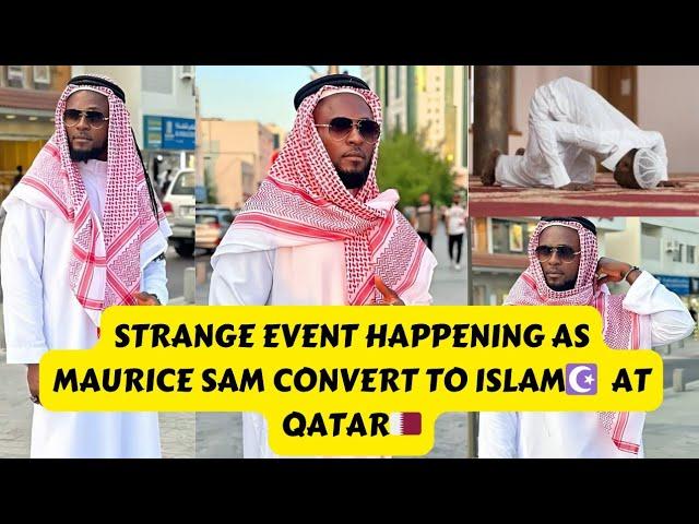 MAURICE SAM is doing strange things as he visit Arabic Country, Qatar for the first time.