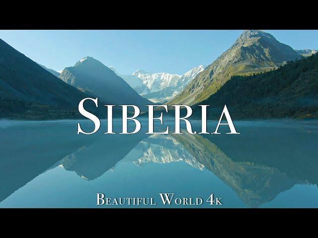 Siberia 4K Scenic Relaxation Film - Meditation Relaxing Music - Natural Landscape