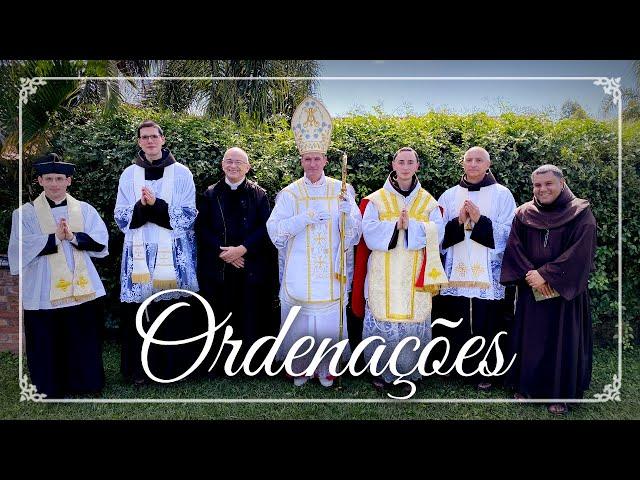 Ordenação Diaconal e Sacerdotal | Rev. Pe. Frei Boaventura de Nossa Srª Sede da Sabedoria