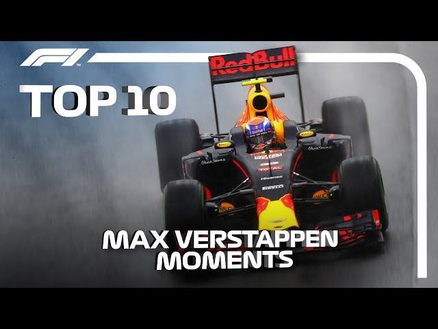 Top 10 Moments of Max Verstappen Magic in F1