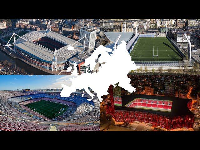 Biggest Stadium in Every Country EUROPE