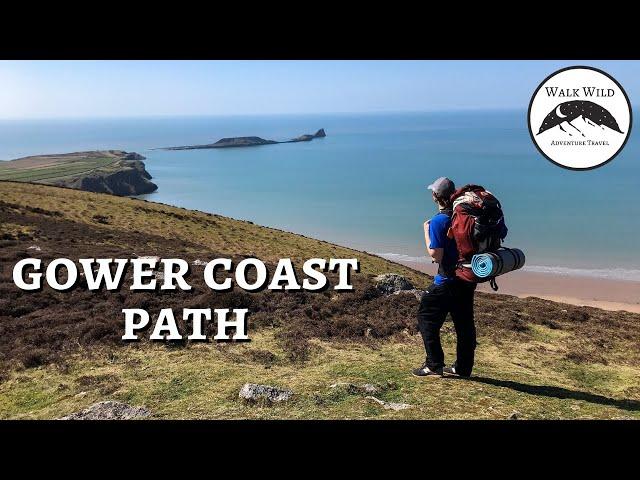 Hiking and Wild Camping the Gower Peninsula Coast Path