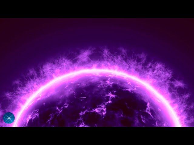 528Hz + 852Hz Violet Sun | Cut Karmic Ties, Destroy Unconscious Blockages | Karma Clearing | Reiki