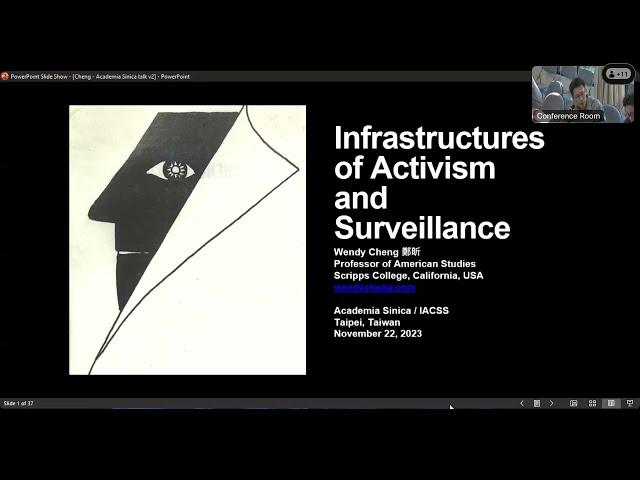 Infrastructures of Activism and Surveillance | Prof. Wendy Chen