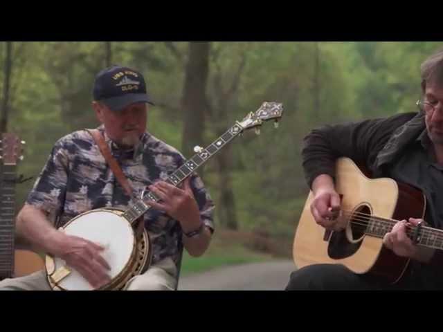 Geoff Stelling shows his custom banjo designs