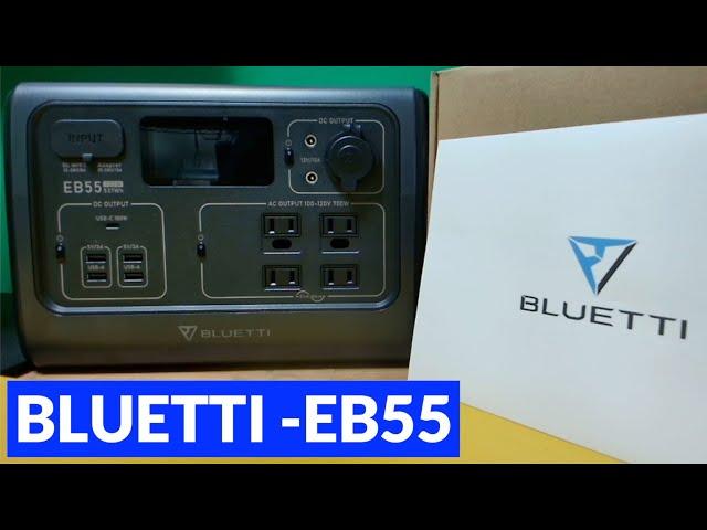 BLUETTI Solar Generator EB55 - Rome Knows Tech