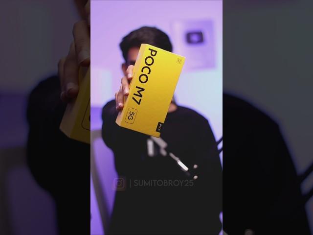 POCO M7 5G Unboxing & First Look 