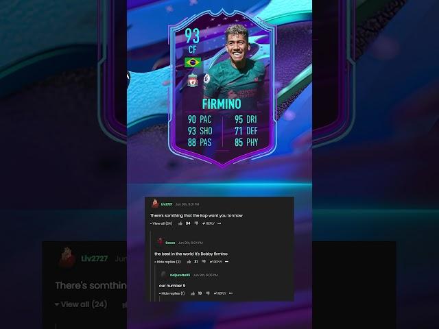 FUTBIN Comments  End of an Era Firmino 