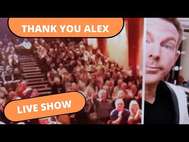 Thank you To...ALEX BELFIELD " VOICE OF REASON "