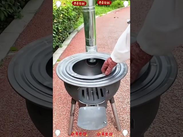 一体式柴火灶 多功能柴火灶 烧柴没有烟的炉子 节能环保 烧火灶 户外野炊