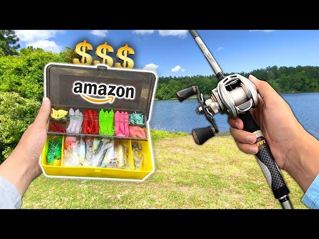 The MOST EXPENSIVE Amazon Fishing Kit!! (Fishing Challenge) Very Surprising!