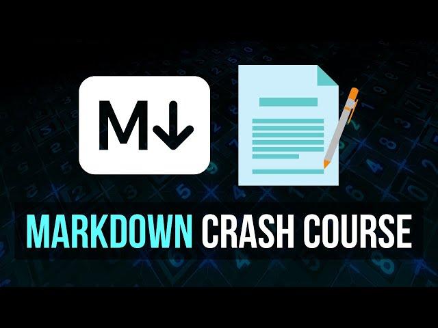 Markdown Crash Course - Beginner Tutorial