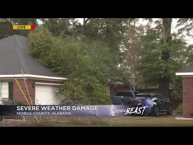 Severe weather damage reports 4 p.m.