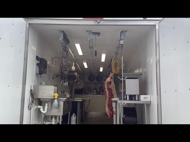 KCW Custom Processing. My New state of the art USDA spec built mobile butcher shop.