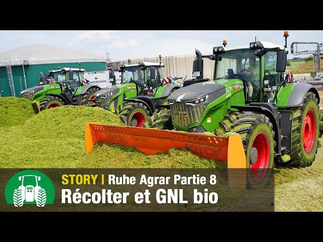 Ruhe Agrar Partie 8 : Darchau & Picher | GNL bio | Nouveautés | Récolte Biomasse | Krone & Fendt