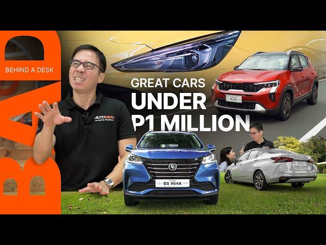 Top 5 Cars Under P1,000,000 in 2024 | Behind a Desk