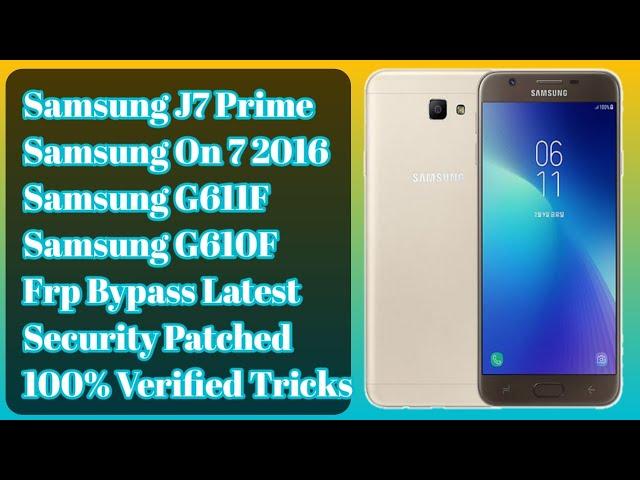 Samsung Google Account Bypass J7 Prime Without Pc FRP Remove Samsung J7 Prime (G610F) FRP Bypas 2022