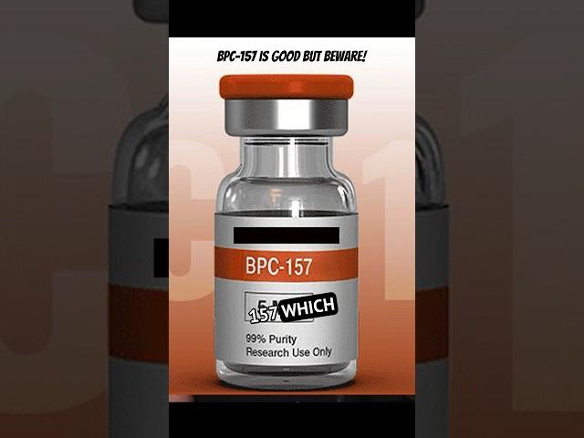 BPC-157 is good, but be careful! #peptides #bpc157 #safetyfirst