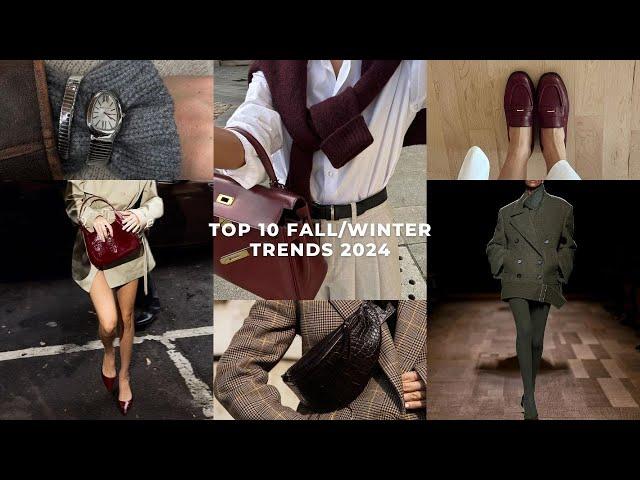 10 Hottest Fall Fashion Trends 2024 | Must-Haves & Outfit Ideas