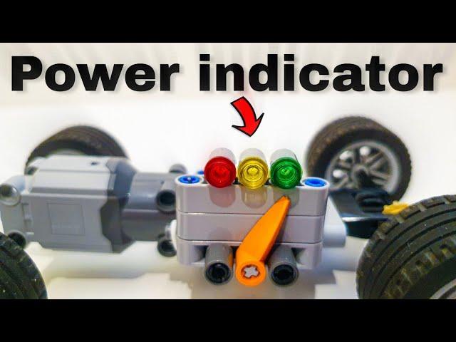 Power Indicator out of Lego technic "emergency off switch"