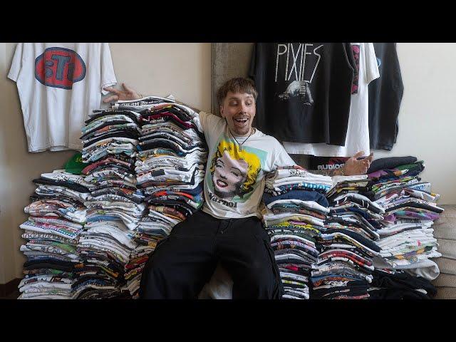 I Bought Over $50,000 Worth Of Old Vintage Tees