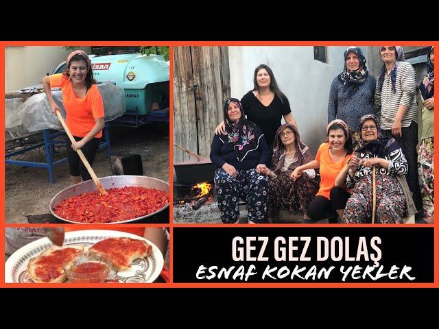 GEZ GEZ DOLAŞ®️ODUN ATEŞİNDE SALÇA YAPTIK| KÖY SALÇASI|MURATOBA’nın EN SEVİLEN İSMİ AYSEL ANNE İLE