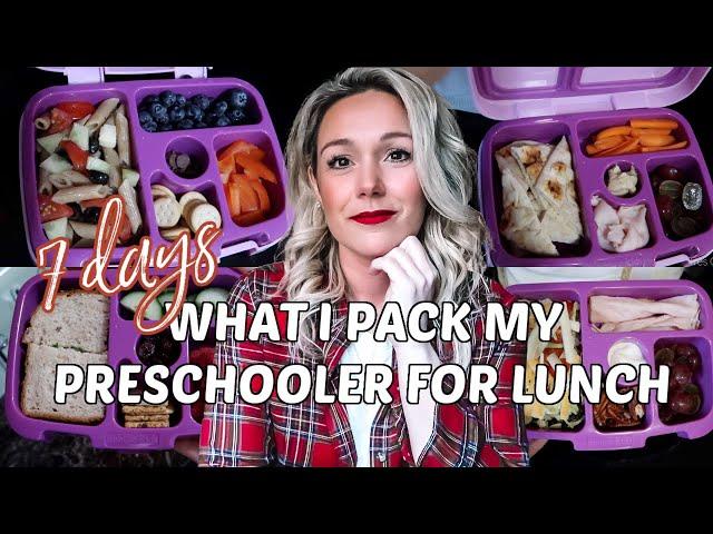 WHAT I PACK MY PRESCHOOLER FOR LUNCH| 7 EASY SCHOOL LUNCH IDEAS| BENTGO BOX| Tres Chic Mama