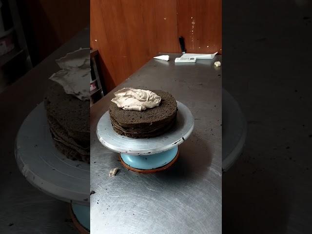 Choco truffle ganache cake | How to make choco ganache | choco garnish | whipped cream truffle