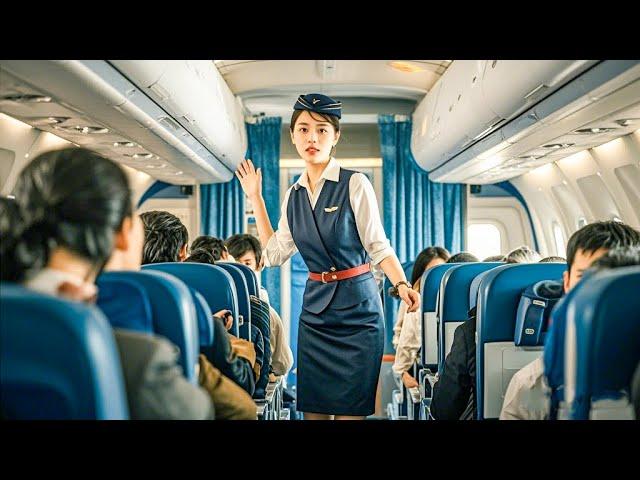 【Movie】飛機遇事故，機上所有人都慌了神，窮女孩一個舉動救下大家！