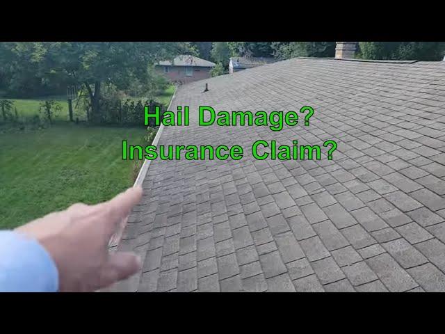 Roof storm damage and insurance claims