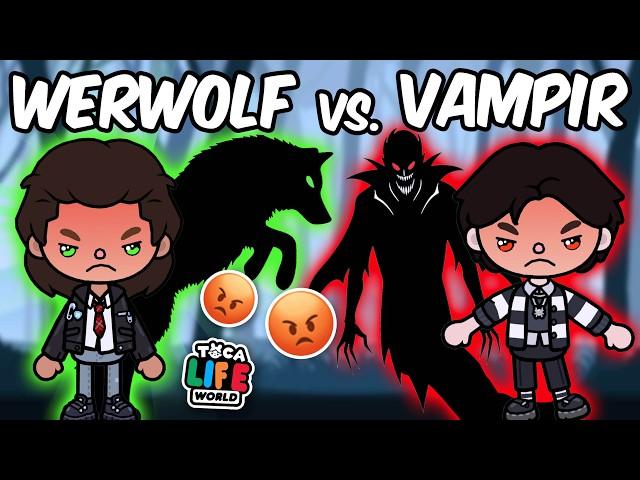 EIN VAMPIR  UND EIN WERWOLF  KÄMPFEN UM MEINE LIEBE  – BELLA IN GEFAHR ‼️ #tocaboca #tocatoast