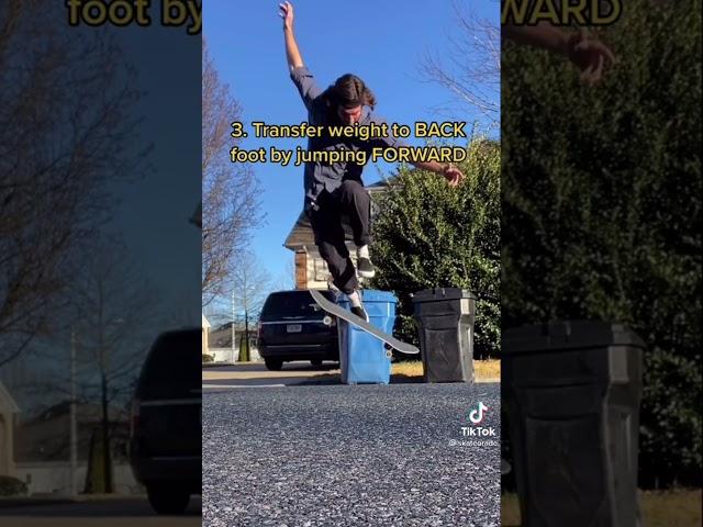 How To Tre Flip Like a Pro!  #shorts