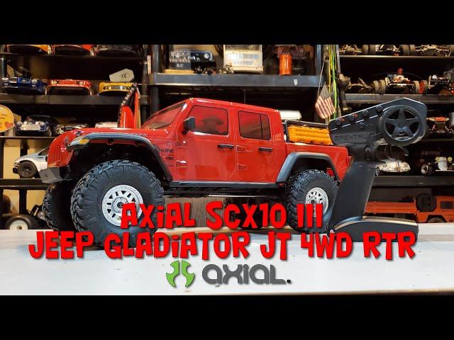 Unboxing and Thought on the Axial SCX10 III Jeep Gladiator JT 4WD RTR