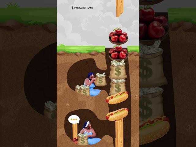 Surviving Underground With Only Food and Cash!