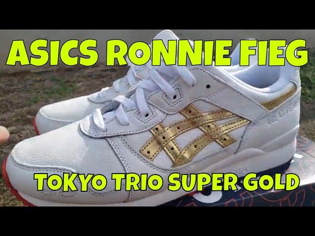 ASICS GEL LYTE III RONNIE FIEG TOKYO TRIO SUPER GOLD