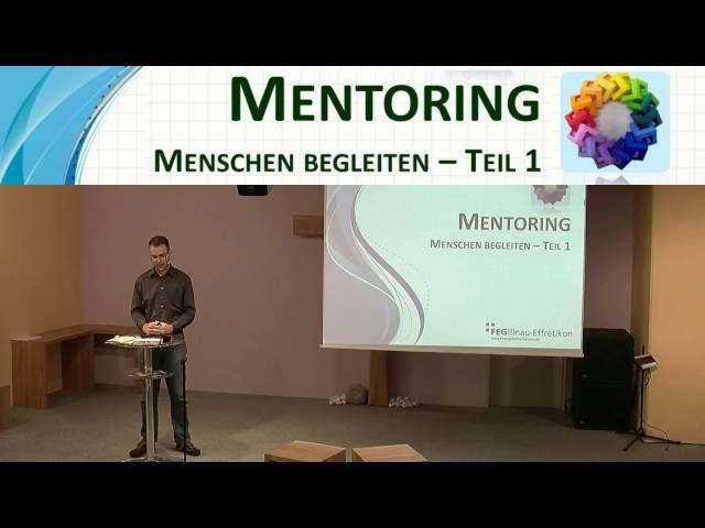 Schulung Mentoring Teil 1 (Schweizerdeutsch)