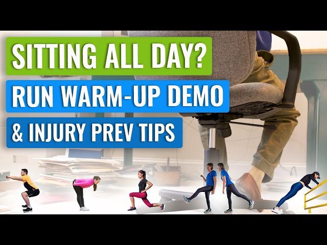 Are You A Runner Who Sits All Day? Here’s A Quick Warm-Up To Help Avoid Injuries