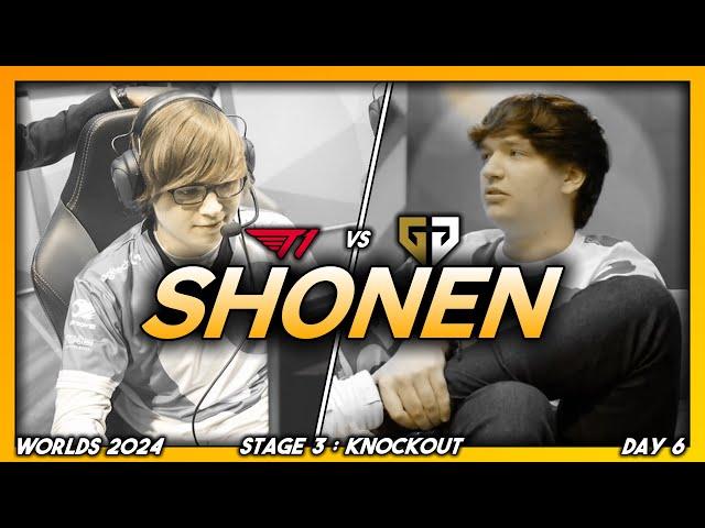 KOREAN SEMI-FINALS (Worlds 2024 CoStreams ━ Stage 3: Knockout ━ Day 6: T1 vs GEN)