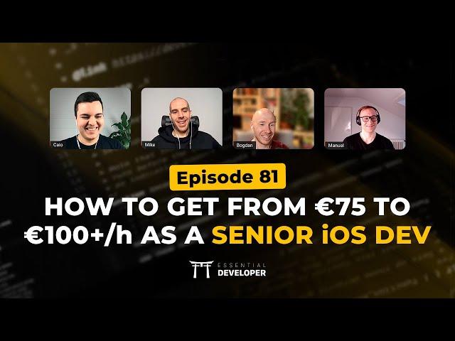 How to increase your Senior iOS Dev income without working more hours | Live Dev Mentoring