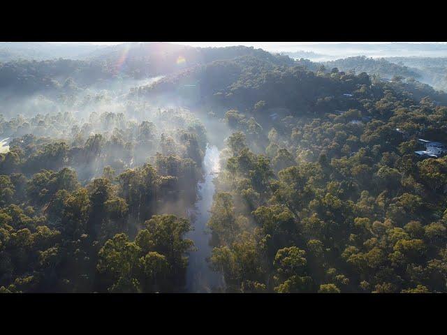 Pound Bend, Warrandyte (drone)