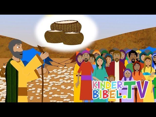 Gott gibt Manna - KinderBibel.TV