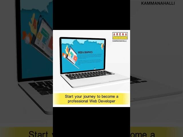 Learn Graphic and Web Design with Arena Animation Kammanahalli's Prime Course | Register Now #shorts