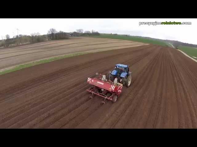 Grimme GL430 z systemem Trimble Autopilot TrueTracker (3,8cm)