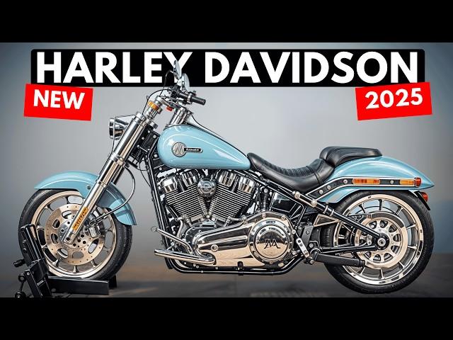 7 NEW Harley Davidson Motorcycles For 2025