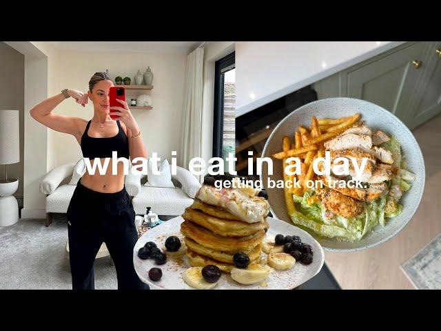 WHAT I EAT IN A DAY TO GET LEANER | getting ready for holiday, healthy recipes