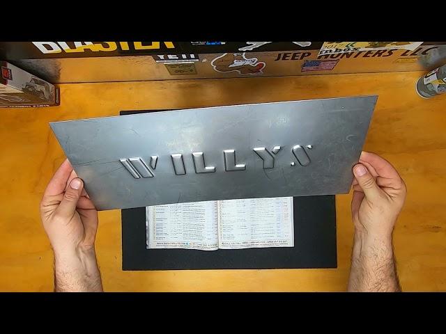 Kaiser Willys Jeep Parts - Willys Panel